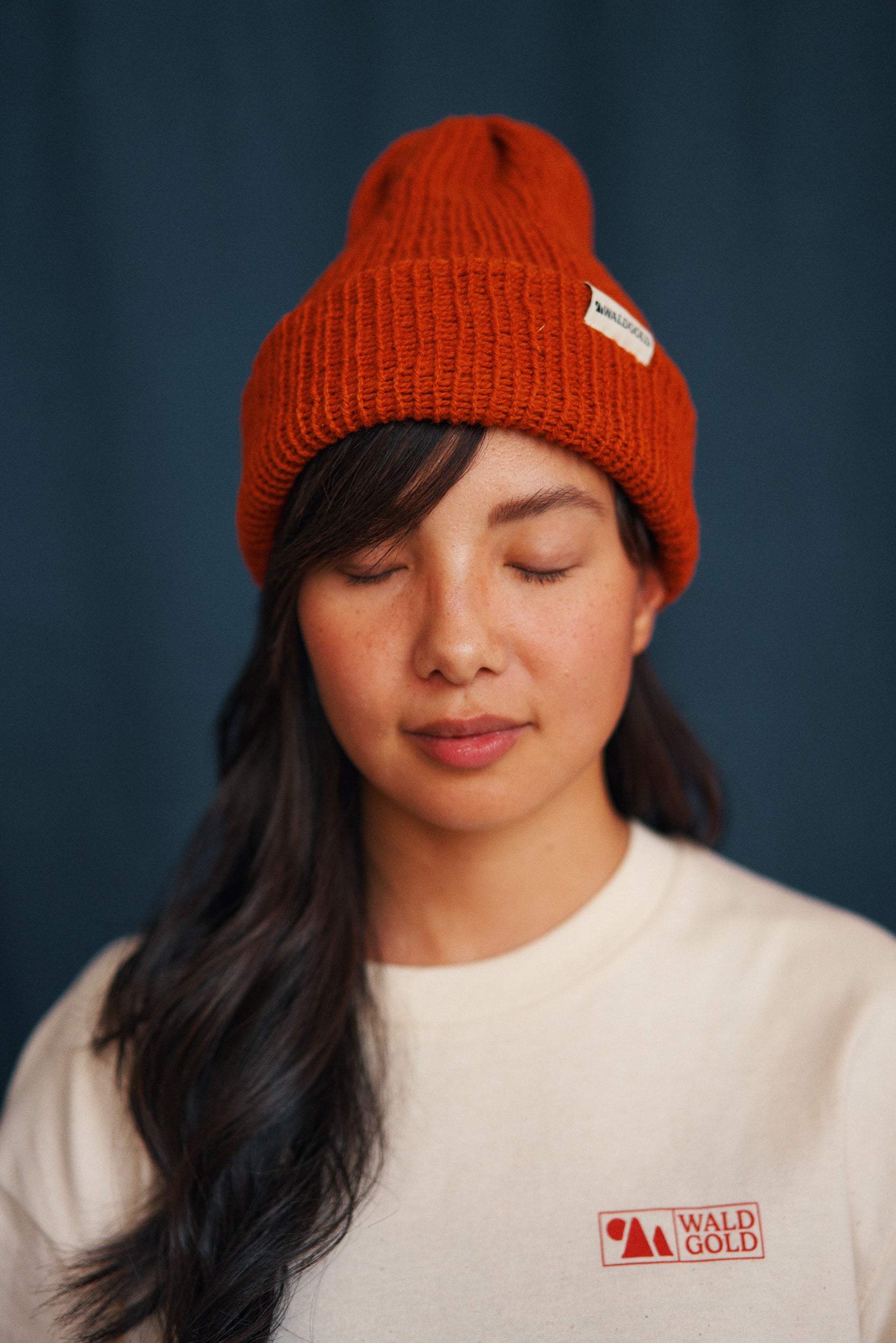 Long Beanie Orange