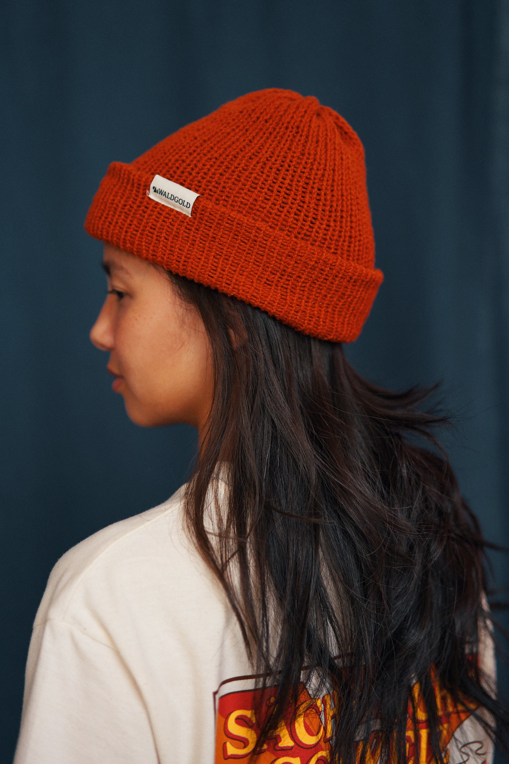 Short Beanie Orange