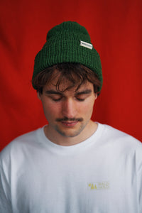 Short Beanie Grün