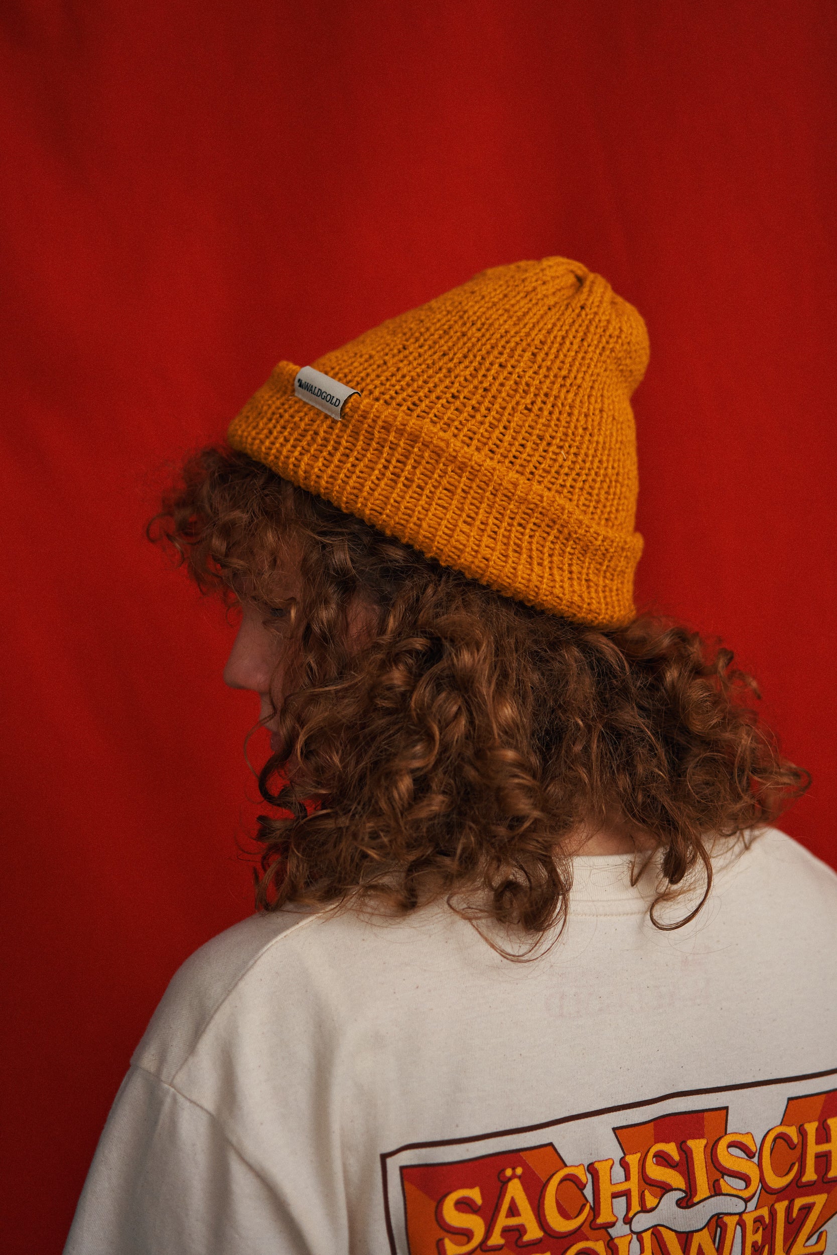 Short Beanie Gelb