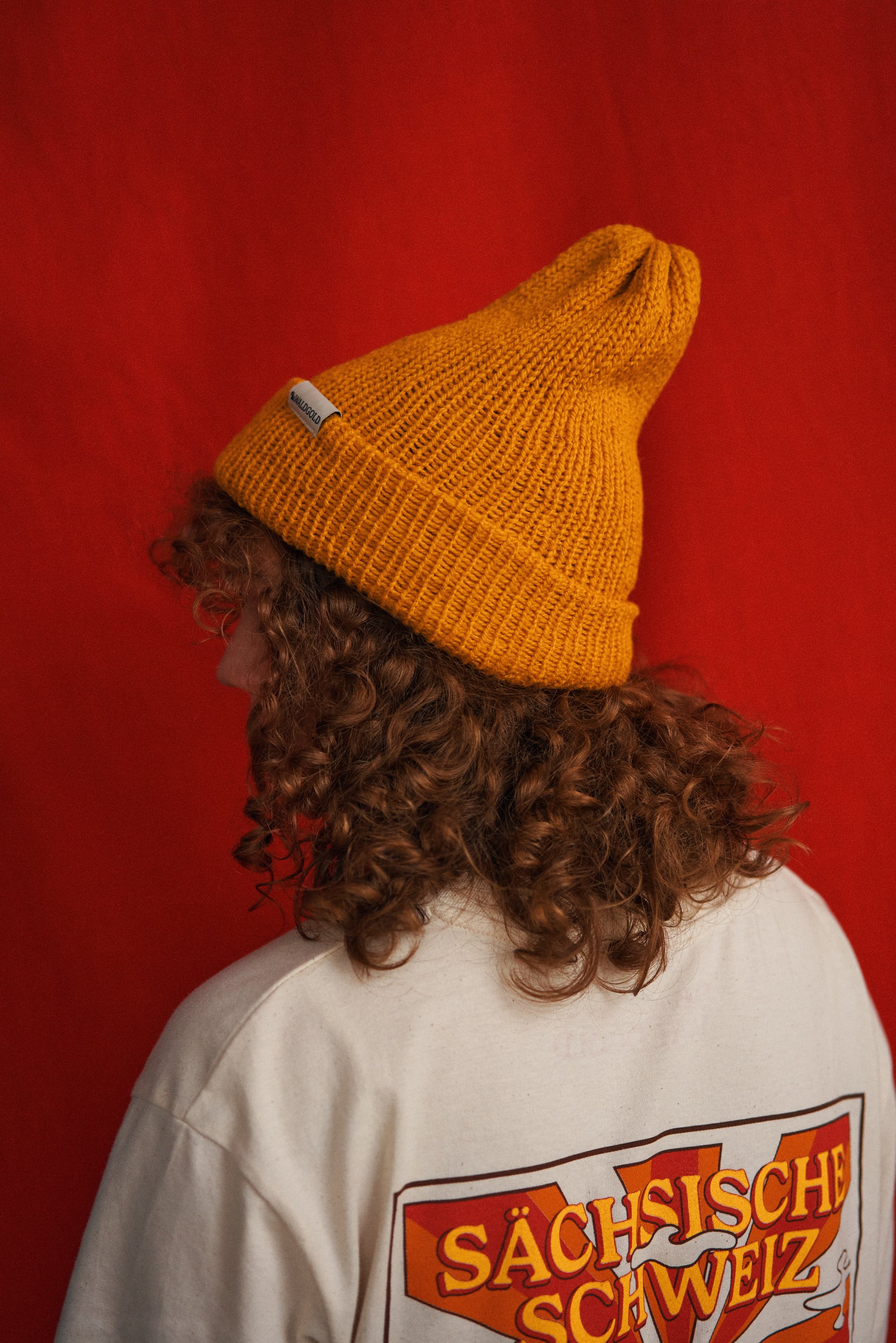 Long Beanie Gelb