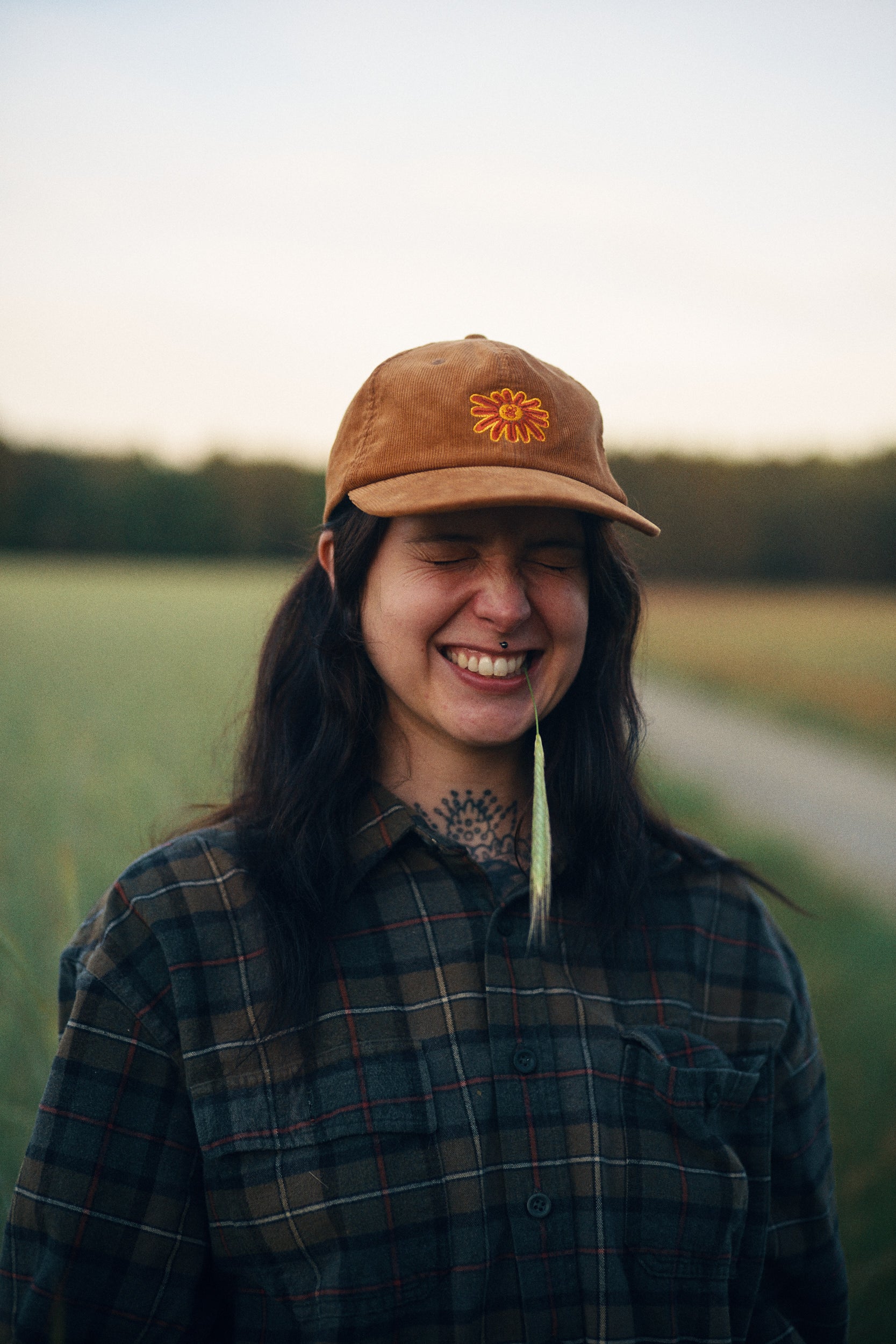 Flower Cap Brown